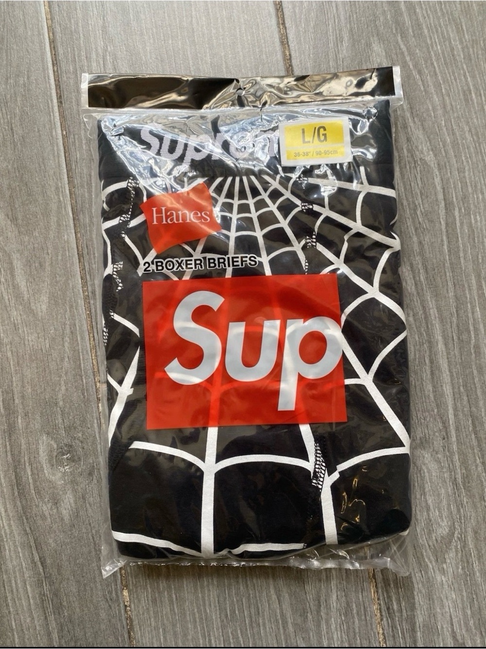 Supreme x Spiderman boxers- Large